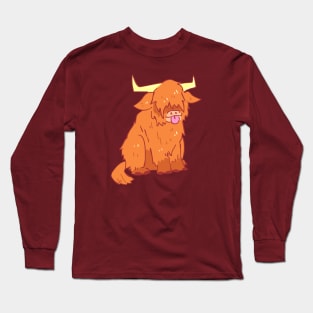 Highland Cattle Long Sleeve T-Shirt